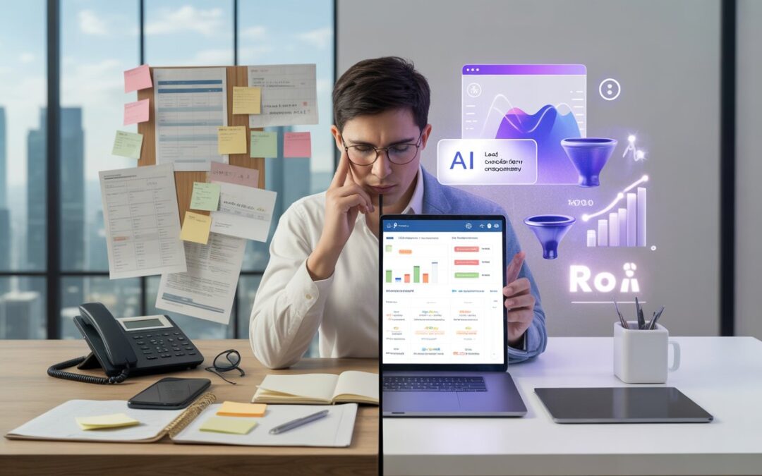 AI lead generation vs traditional prospecting